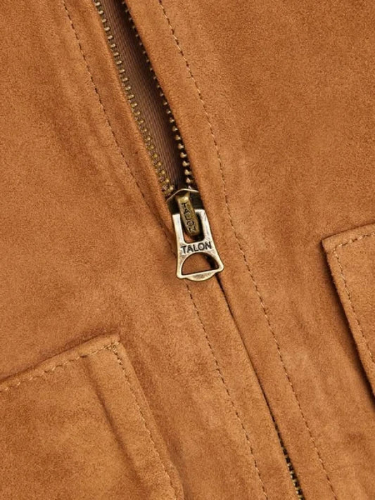 camel-brown-suede-leather-bomber-jacket-women