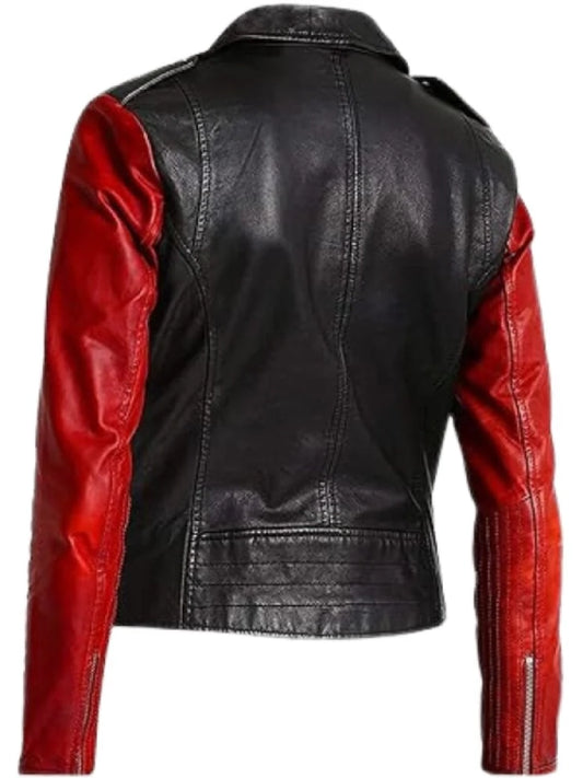 women-black-red-asymmetrical-leather-jacket-back