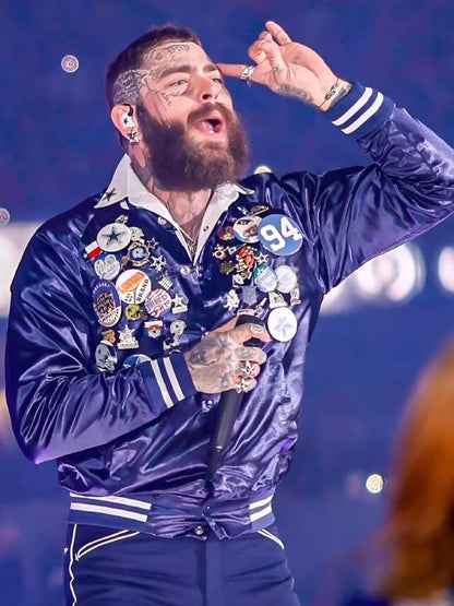 PostMaloneChiefsCowboysBlueBomberJacket