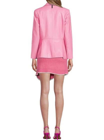 fashion-pink-leather-peplum-jacket-for-women