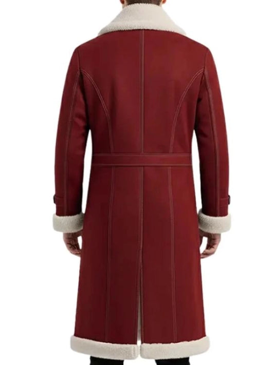 mens-maroon-long-shearling-winter-coat
