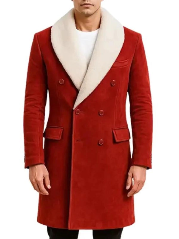 red-shearling-christmas-long-trench-coat