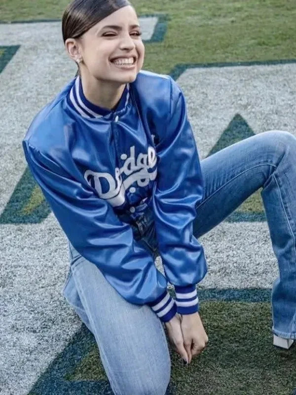sofia-carson-cropped-blue-dodgers-jacket