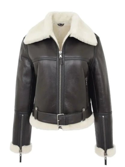 womens-black-sheepskin-b3-aviator-jacket